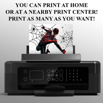 Miles Morales Invitations - CreativeRino