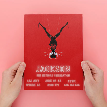 Miles Morales Invitation Template - CreativeRino