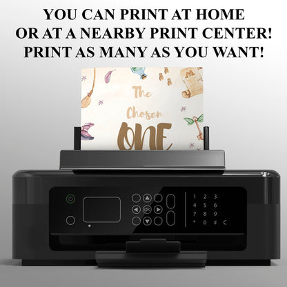 The Chosen One Birthday Invitation - CreativeRino