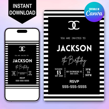 Chanel Invitation - CreativeRino