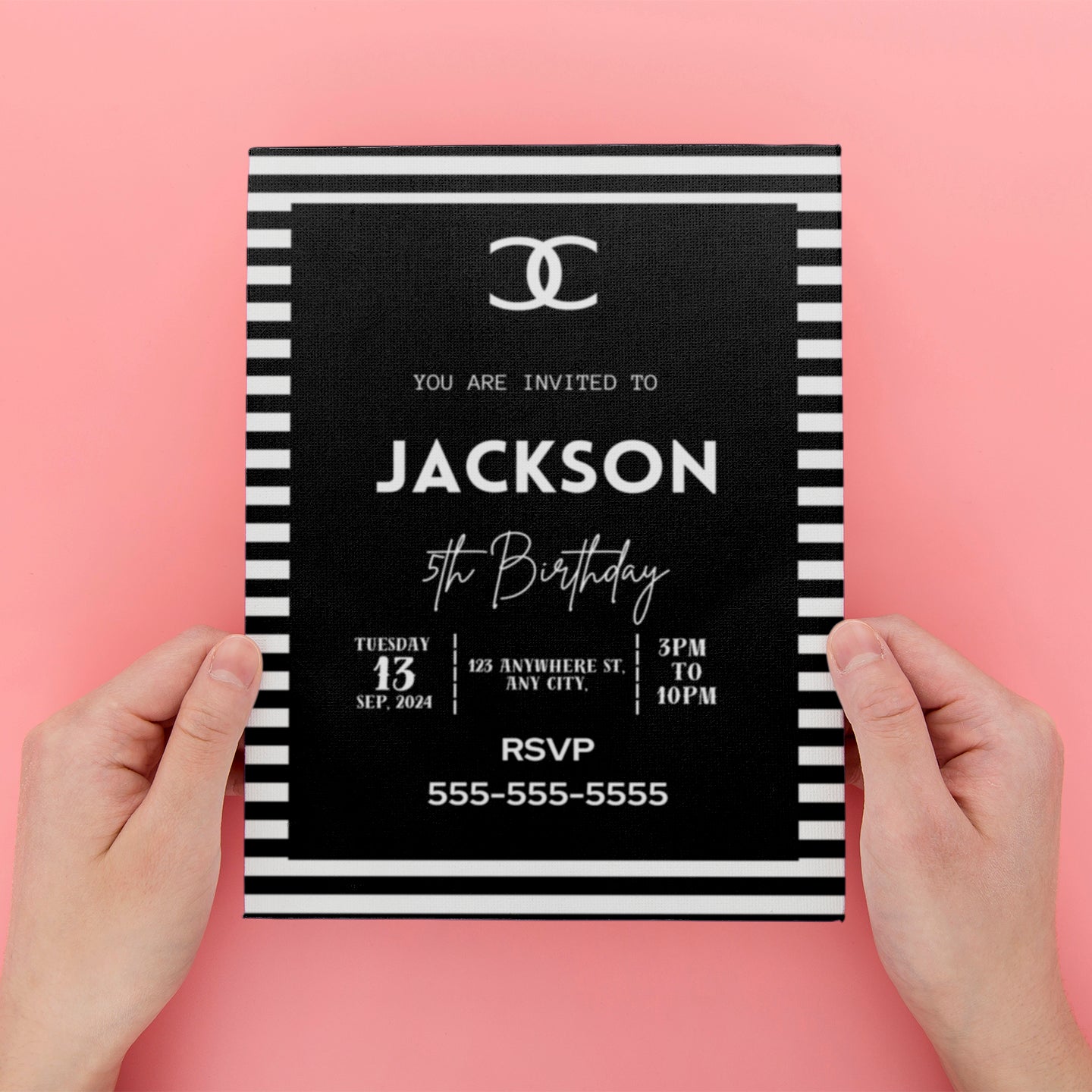 Chanel Invitation - CreativeRino