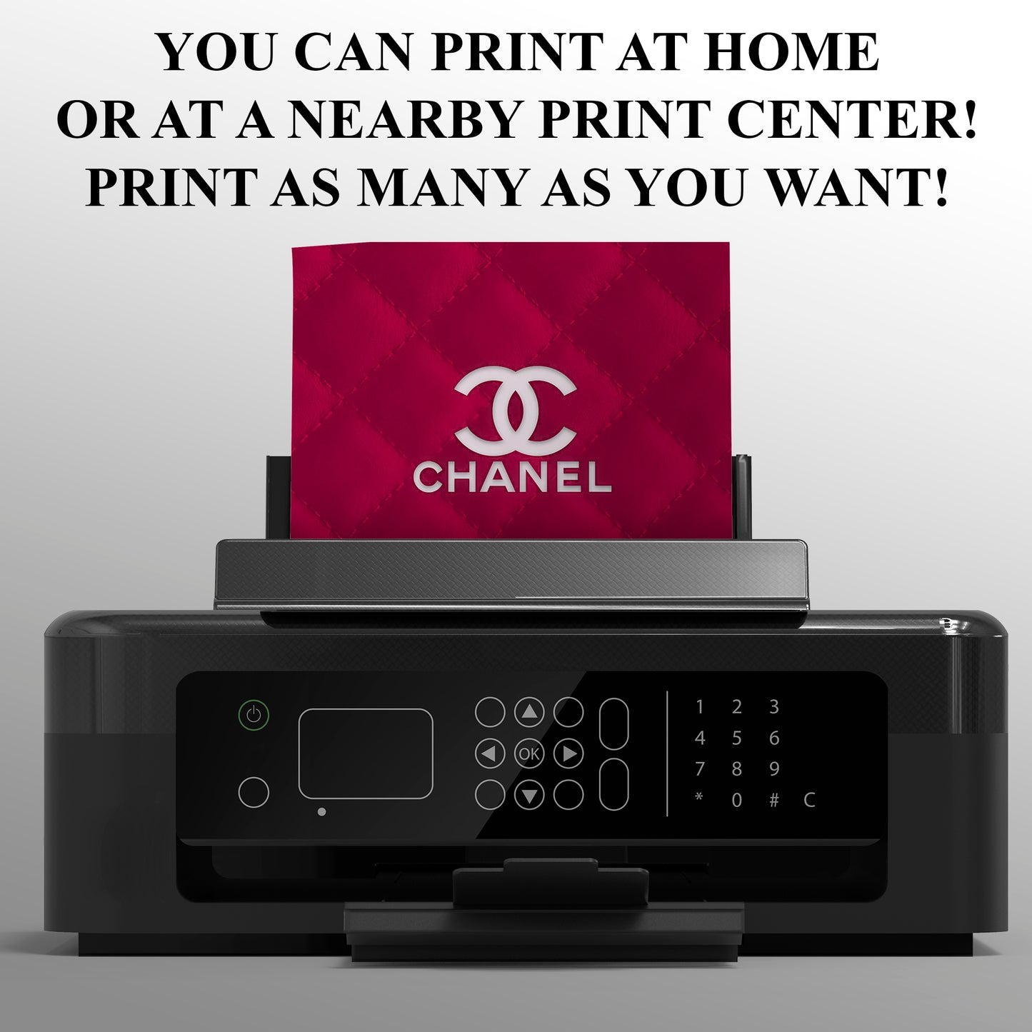 Chanel Birthday Party Invitations - CreativeRino