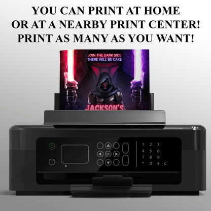 Star Wars Birthday Invitation Template - CreativeRino