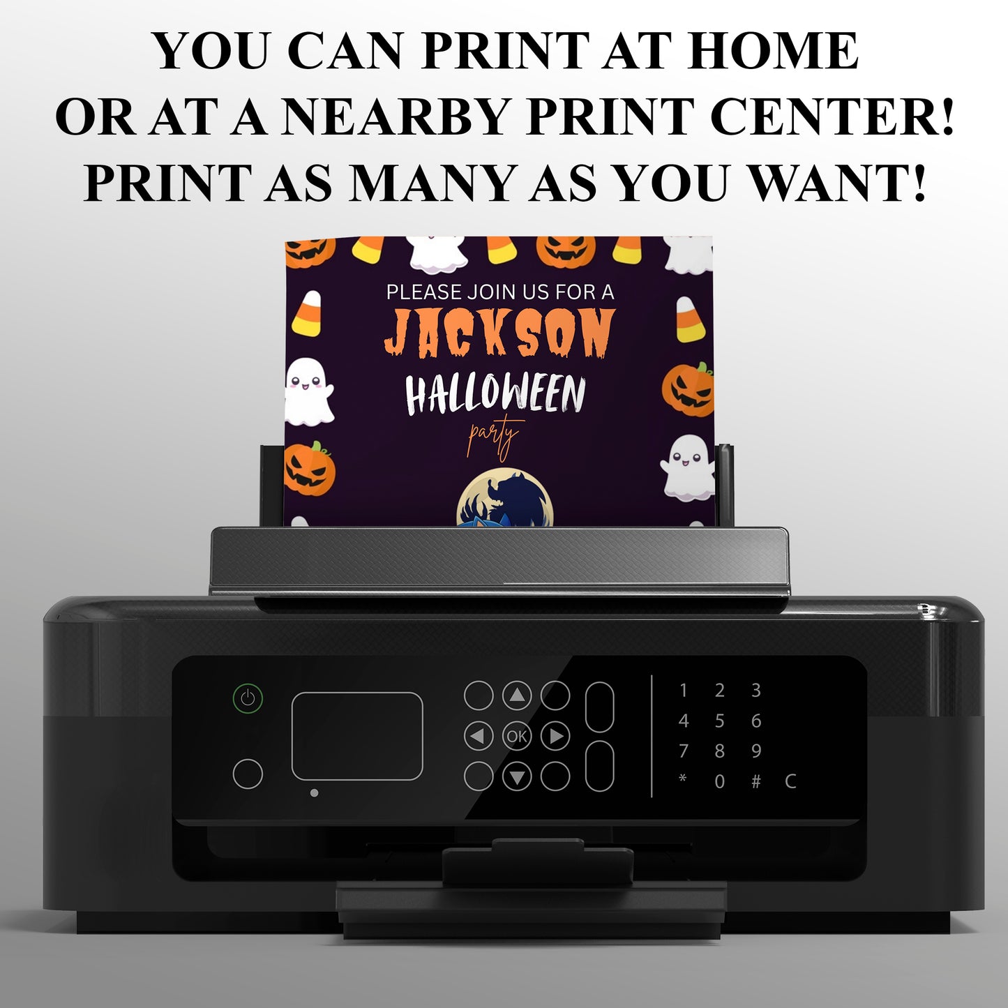 Sonic Halloween Party Invitation - CreativeRino