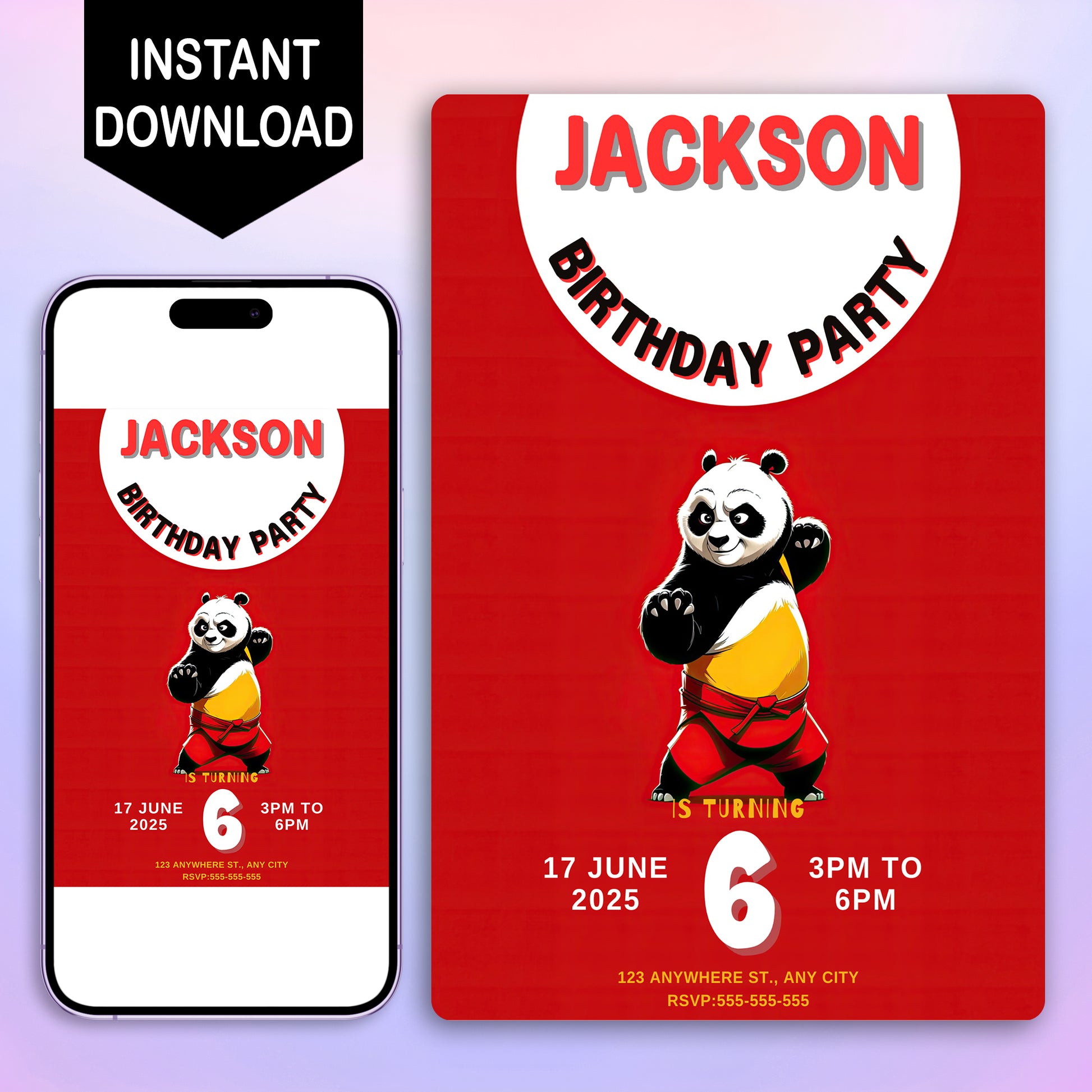 Angry Birds Birthday Invitation Template - CreativeRino