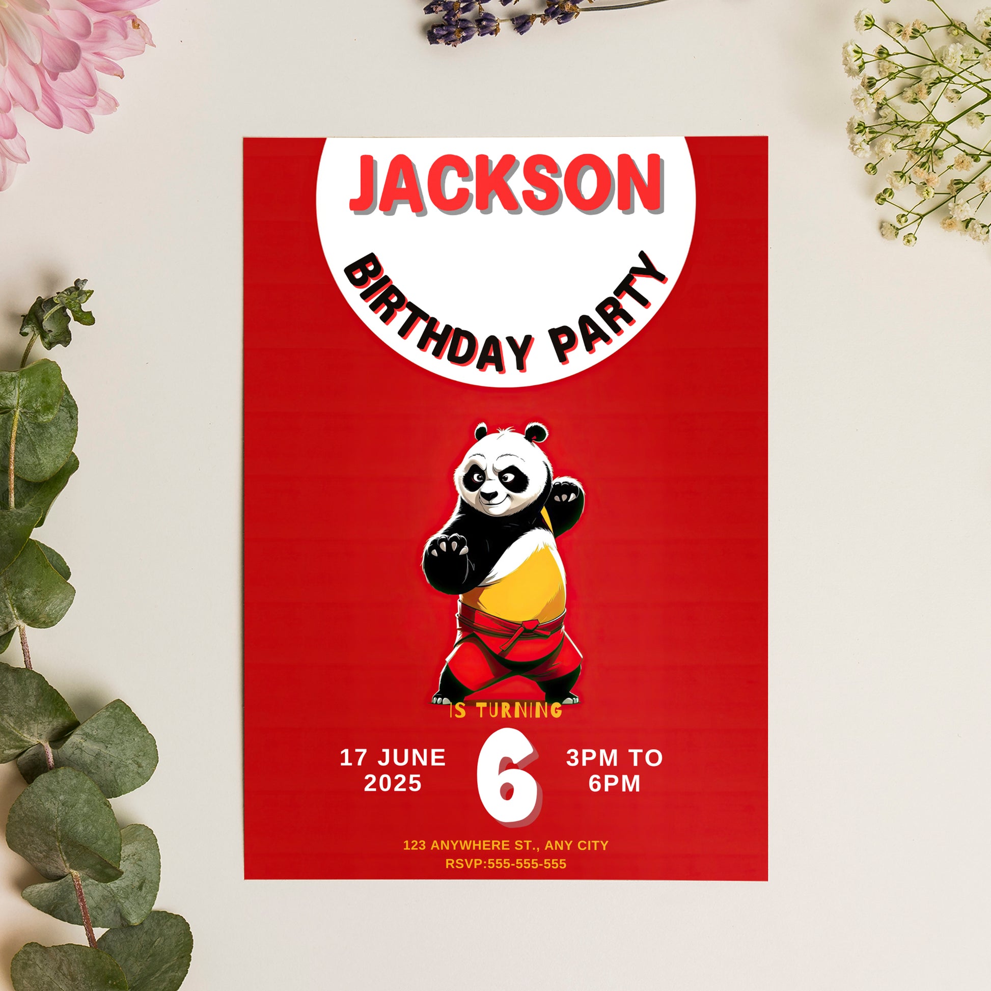 Angry Birds Birthday Invitation Template - CreativeRino
