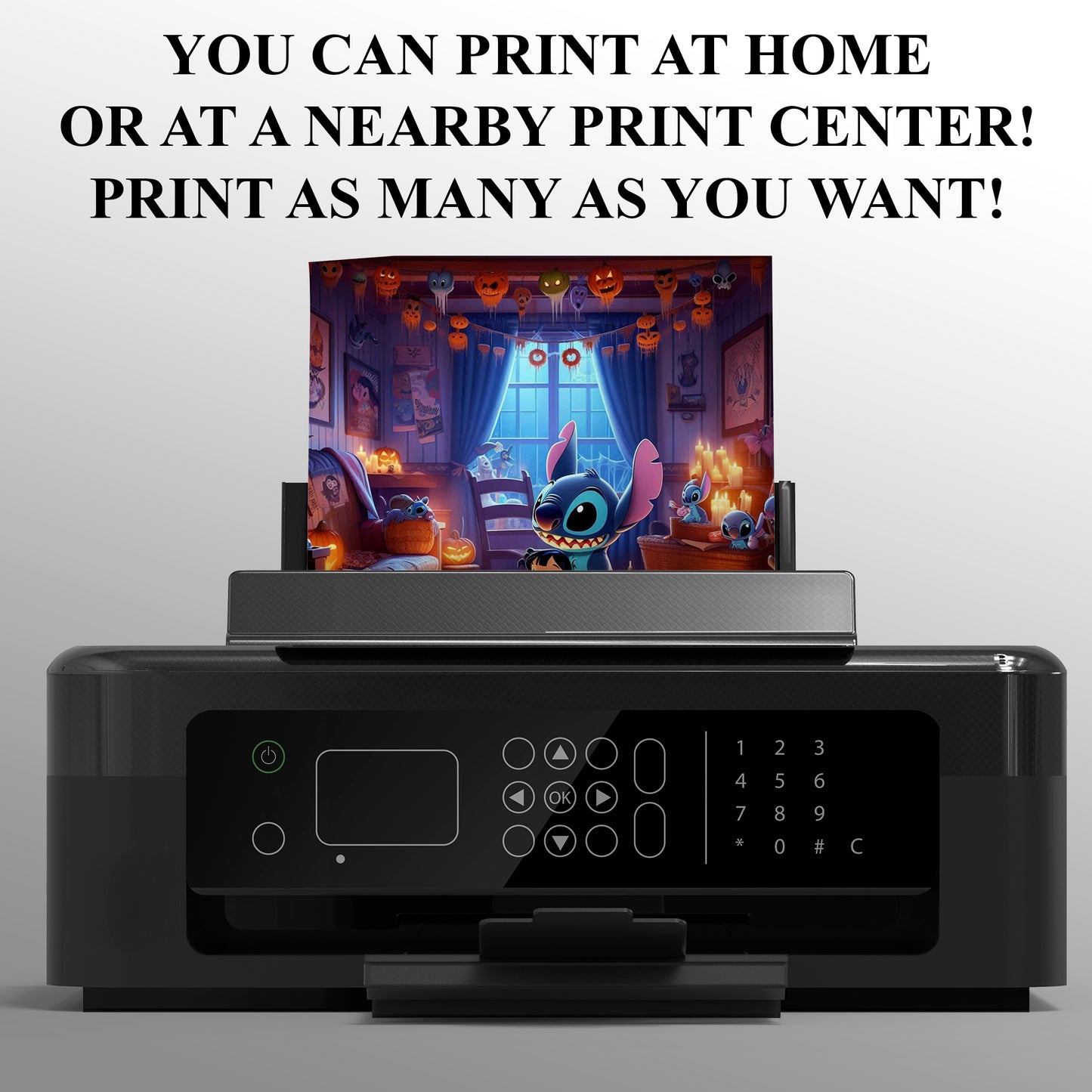 Lilo and Stitch Halloween Party Invitation - CreativeRino