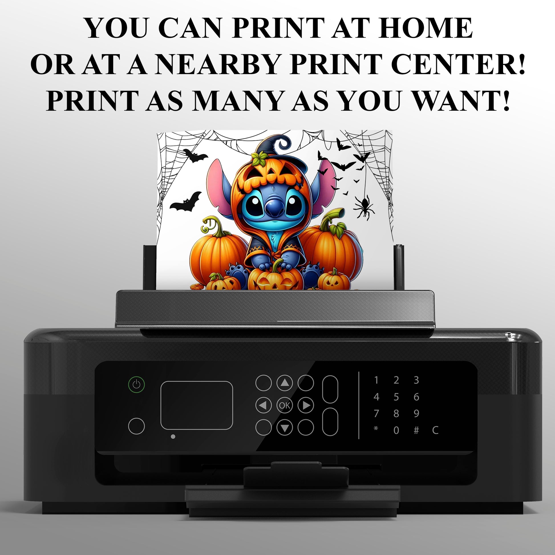 Pumpkin Stitch Halloween Party Invitation - CreativeRino