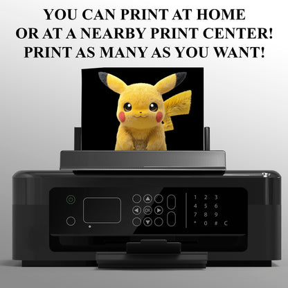 Pikachu Birthday Invitation - CreativeRino