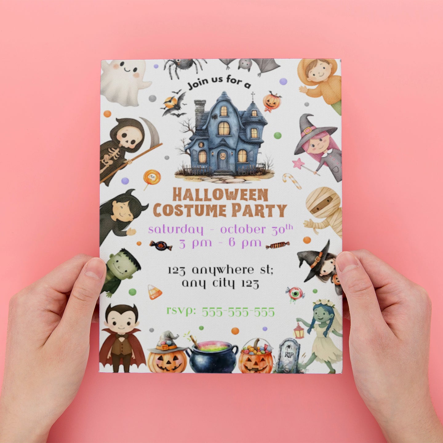 Halloween Costume Party Invitation - CreativeRino