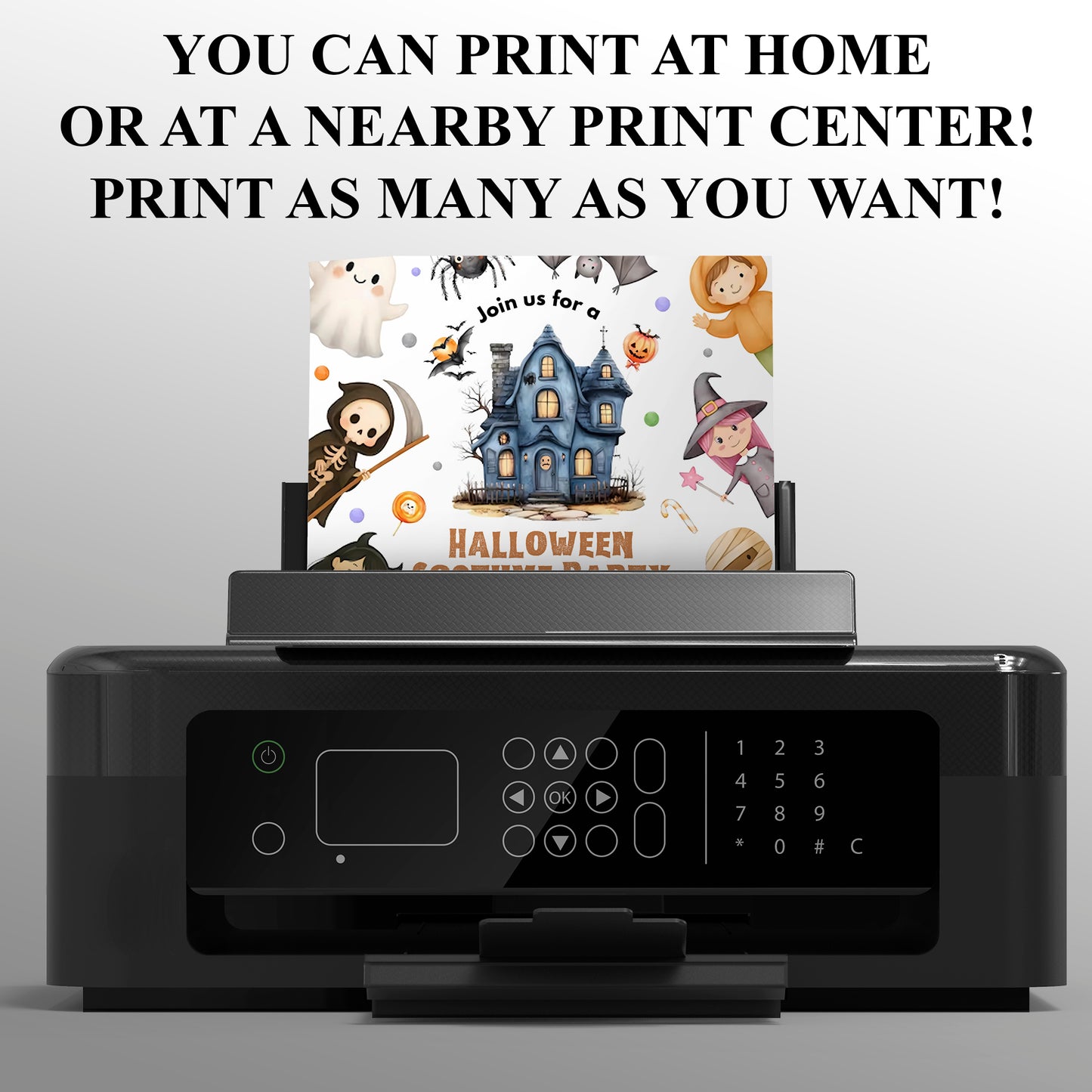 Halloween Costume Party Invitation - CreativeRino