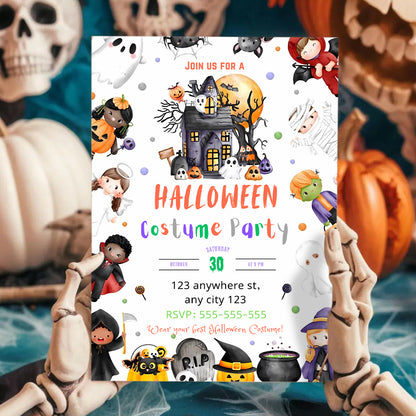Halloween  Costume Party Template - CreativeRino