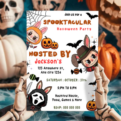 Labubu Spooktacular Halloween Party - CreativeRino