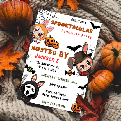 Labubu Spooktacular Halloween Party - CreativeRino