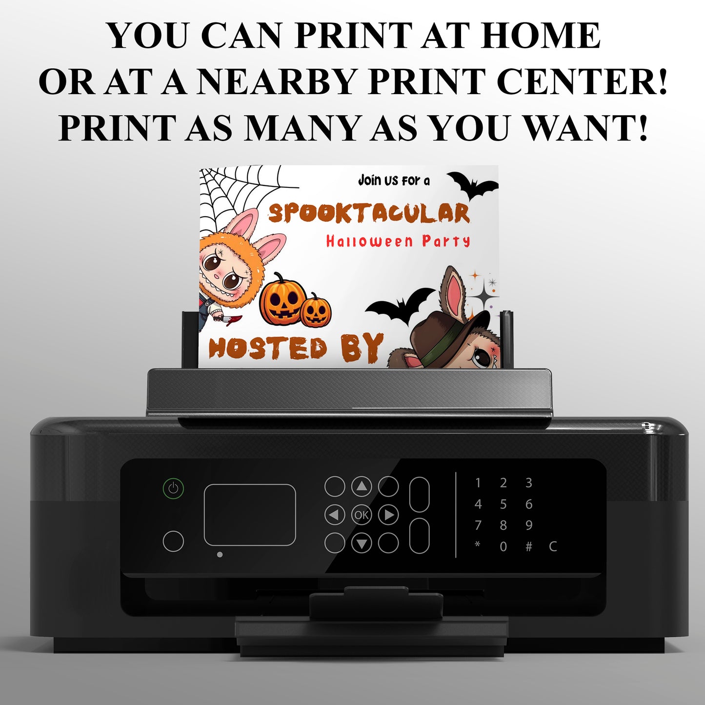 Labubu Spooktacular Halloween Party - CreativeRino