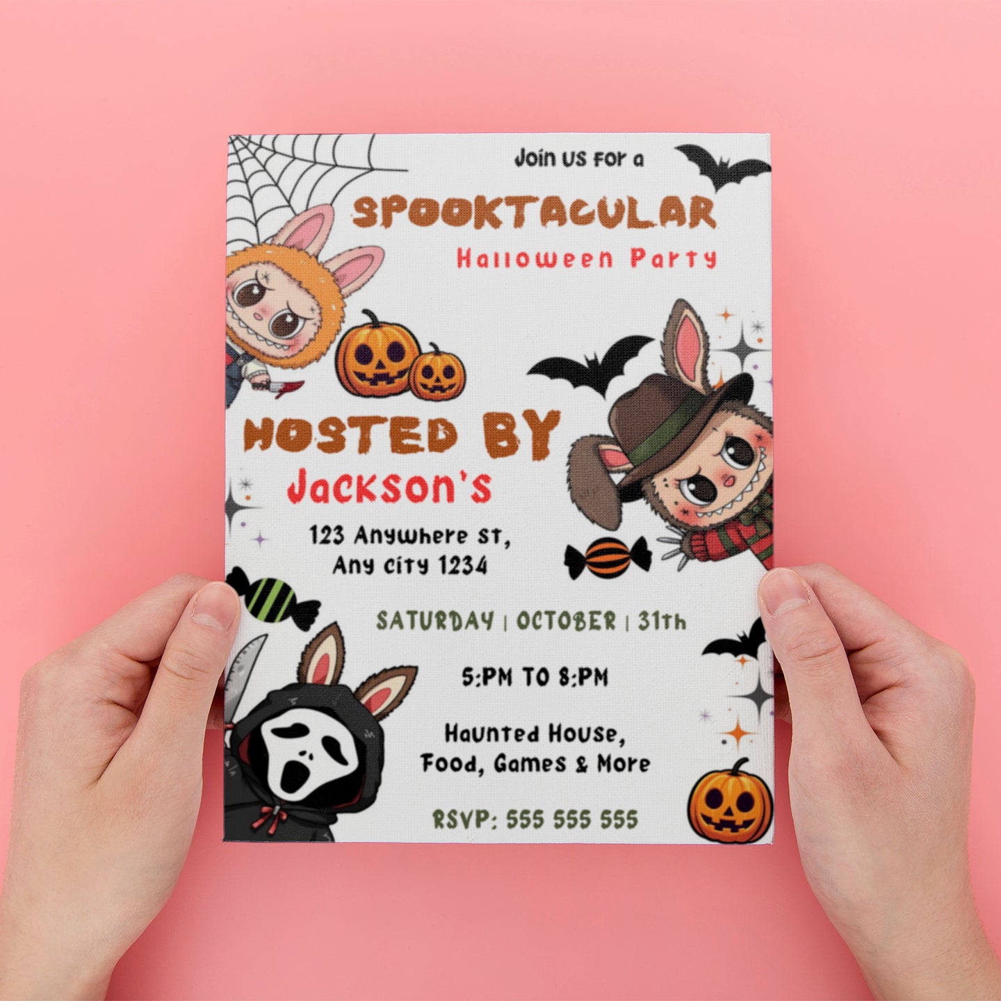 Labubu Spooktacular Halloween Party - CreativeRino