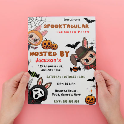 Labubu Spooktacular Halloween Party - CreativeRino