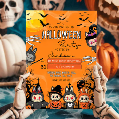 Labubu Halloween Party - CreativeRino