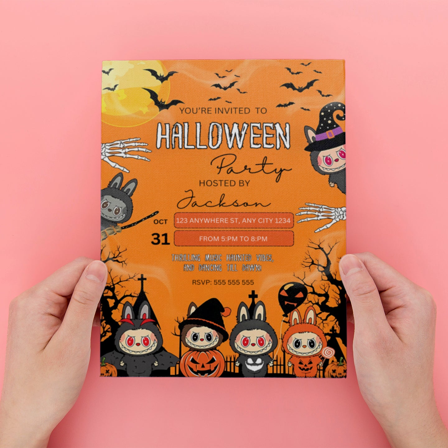 Labubu Halloween Party - CreativeRino