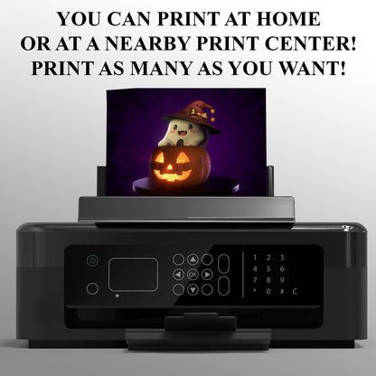 Ghost Pumpkin Halloween Party Invitation - CreativeRino