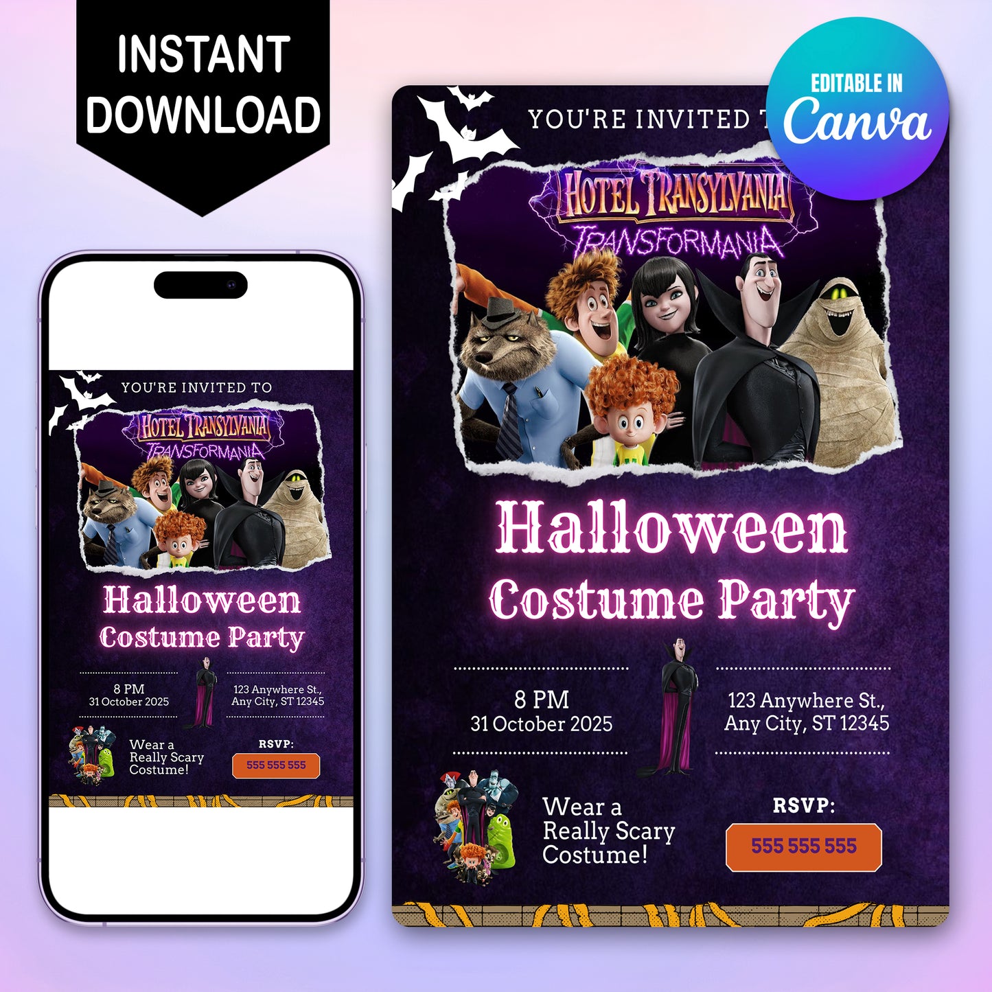 Hotel Transylvania Halloween Costume Party - CreativeRino