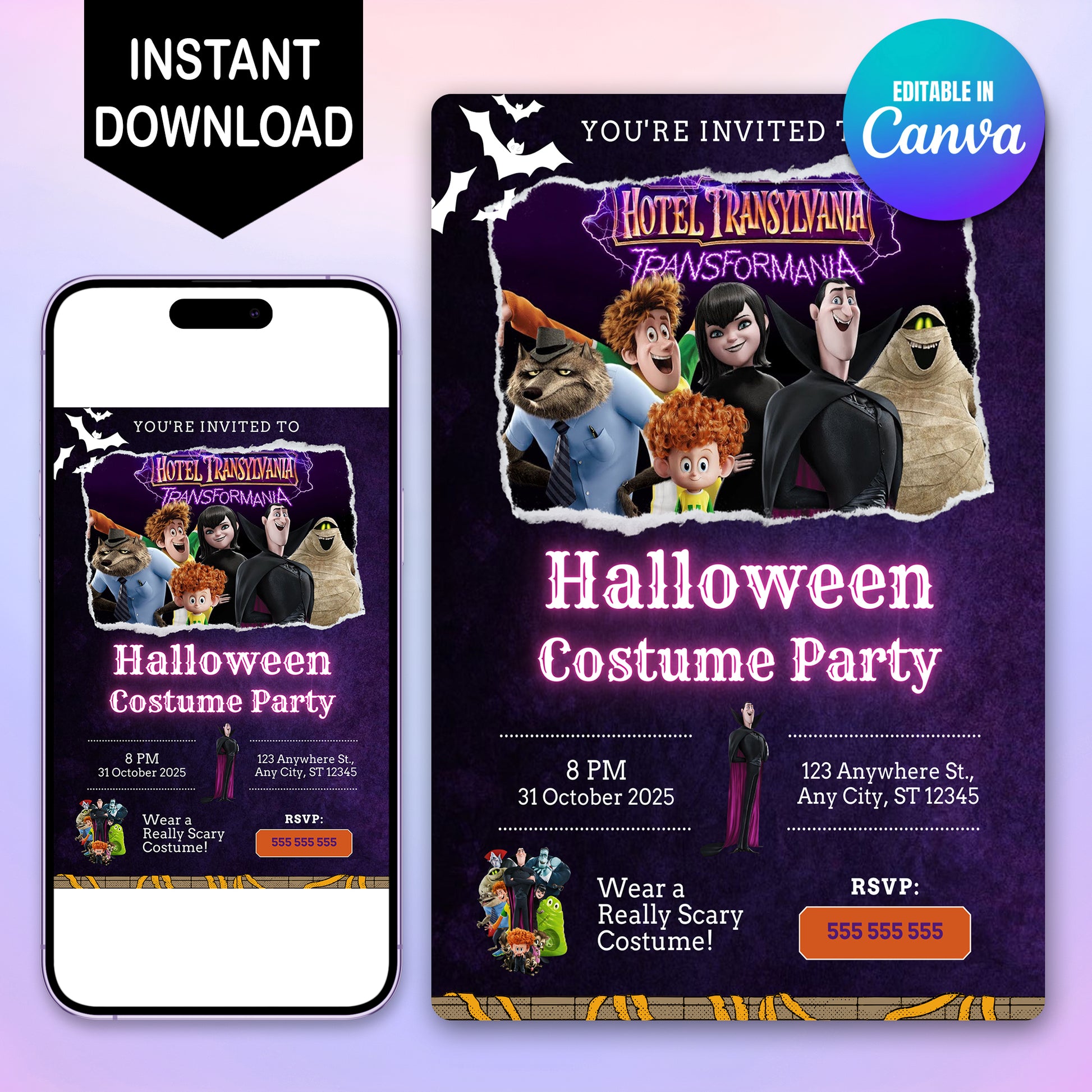 Hotel Transylvania Halloween Costume Party - CreativeRino