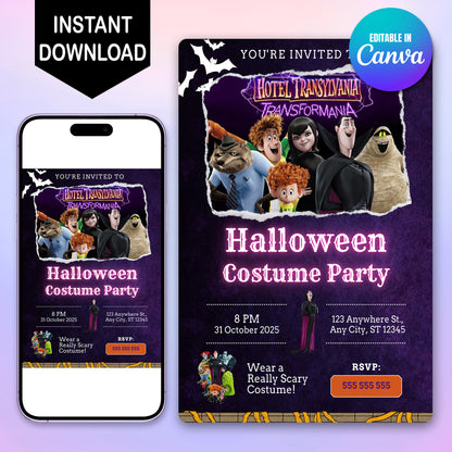 Hotel Transylvania Halloween Costume Party - CreativeRino
