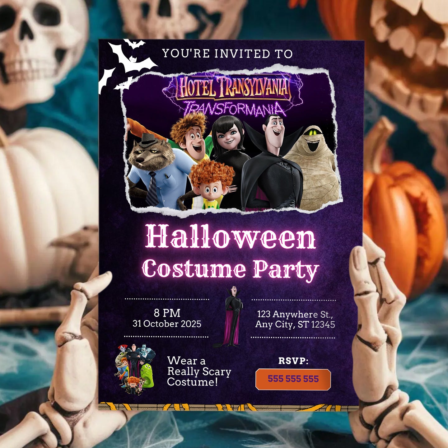 Hotel Transylvania Halloween Costume Party - CreativeRino