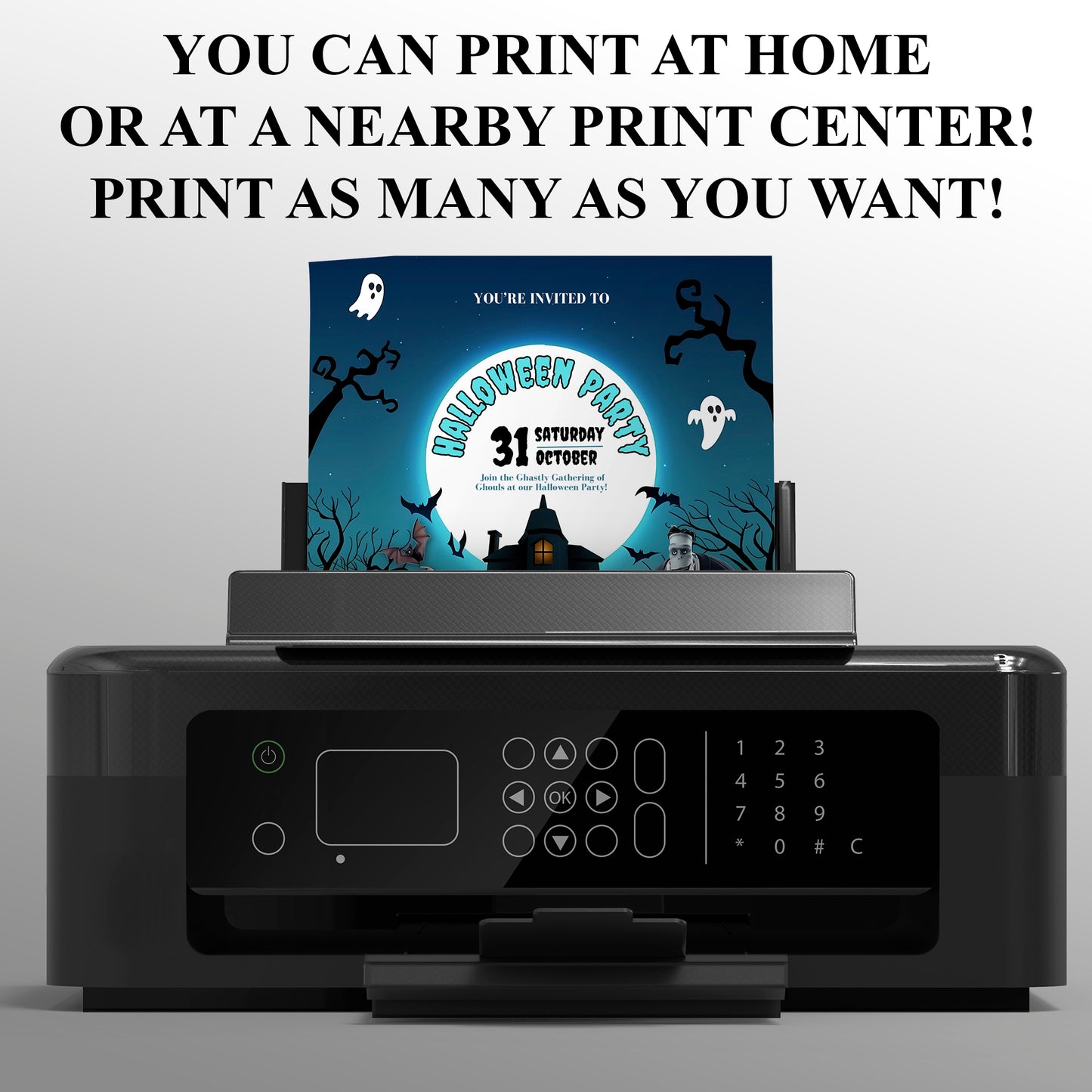 Hotel Transylvania Halloween Party Invitation - CreativeRino