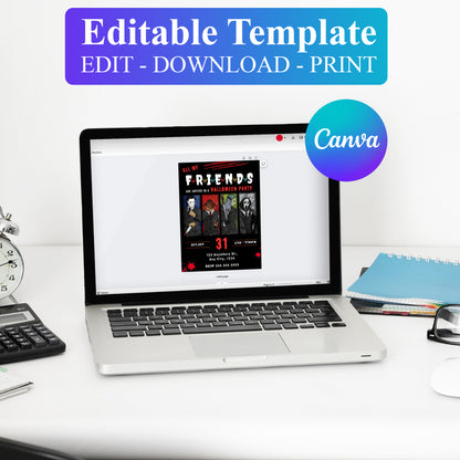 Killer Movie Party Invite Template - CreativeRino