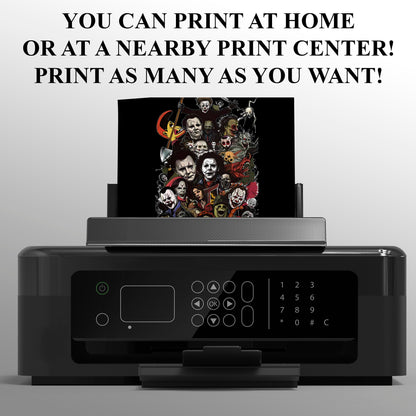 Horror Movie Friends Party Invitation - CreativeRino