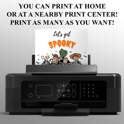Toy Story Halloween Birthday Invitation Template - CreativeRino