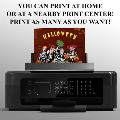 Toy Story Halloween Invitation Template - CreativeRino