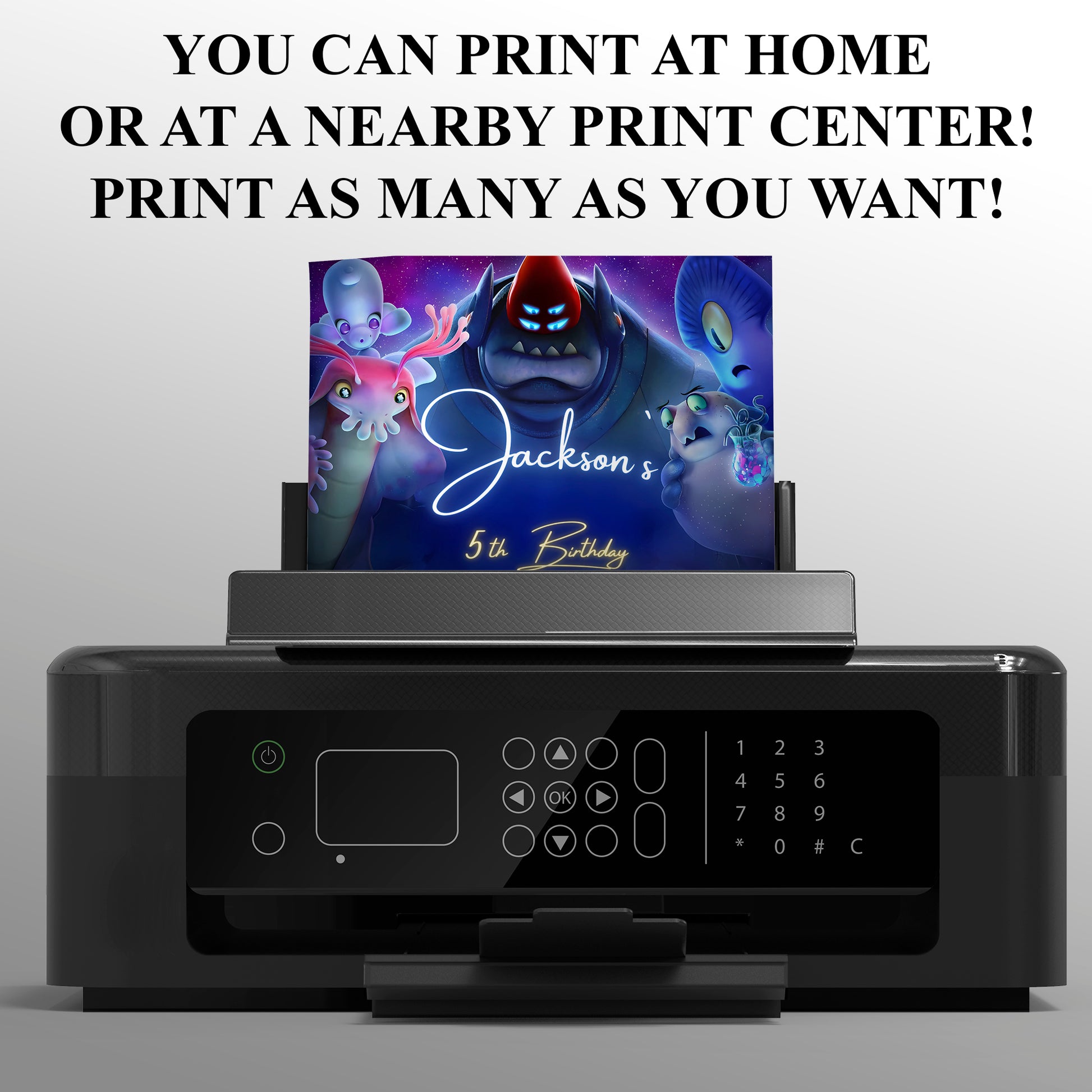 Digital Elio Birthday Invitation - CreativeRino