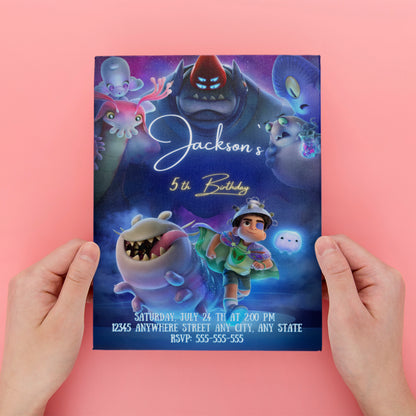 Digital Elio Birthday Invitation - CreativeRino