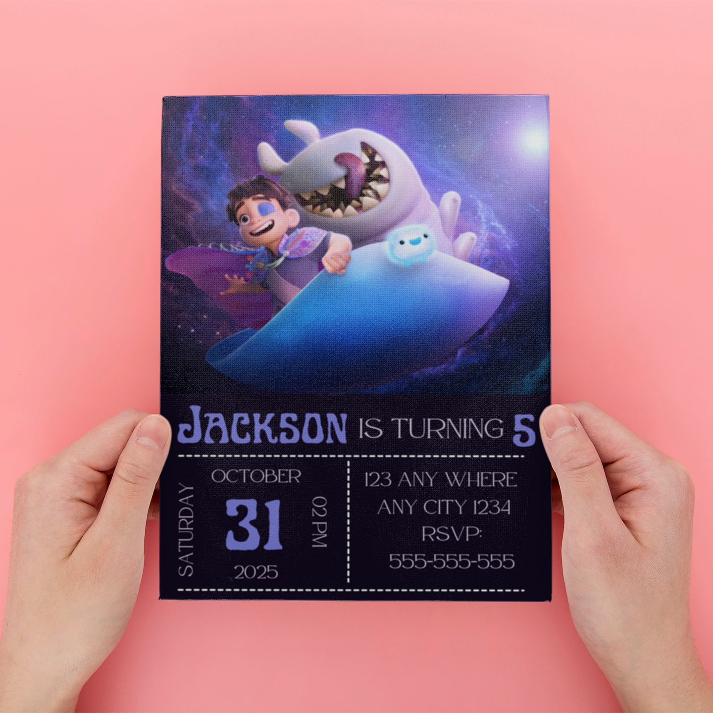 Elio Birthday Party Invitation - CreativeRino