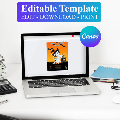 Casper Halloween Party Invitation - CreativeRino