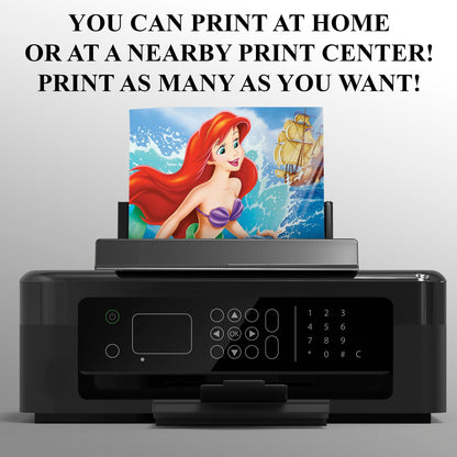 Little Mermaid Birthday Invitation - CreativeRino