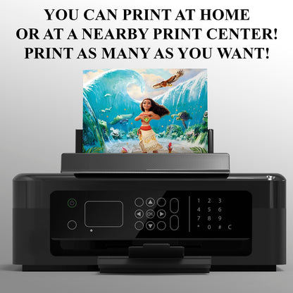 Moana Birthday Invitation - CreativeRino