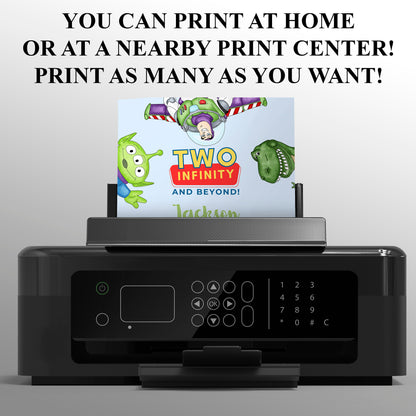 Toy Story Birthday Invitation Template - CreativeRino