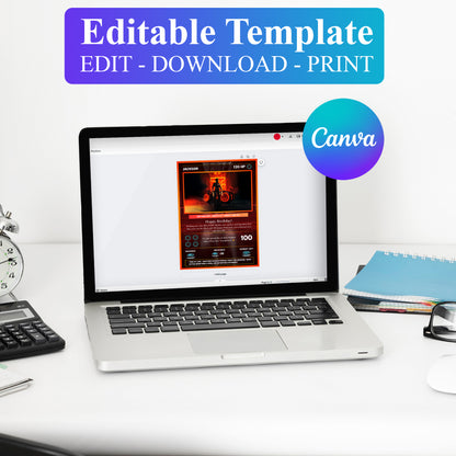 Tron Ares Invitation Card - CreativeRino