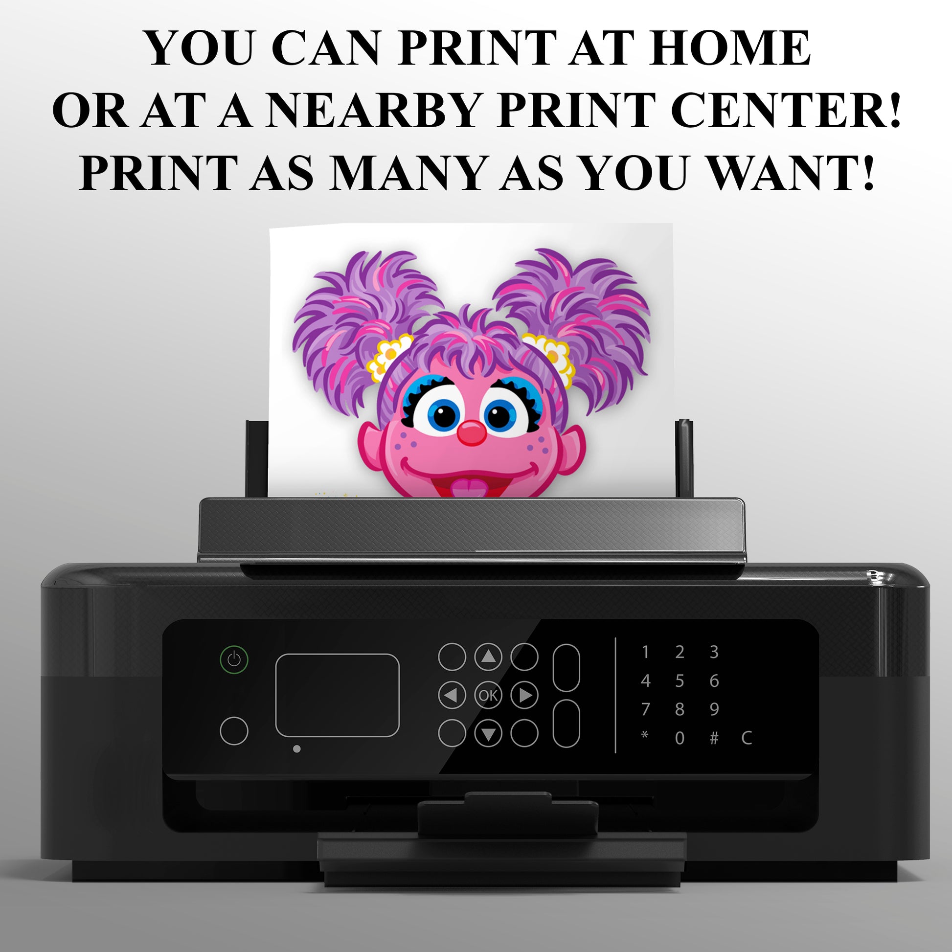 Abby Cadabby Birthday Invitation - CreativeRino