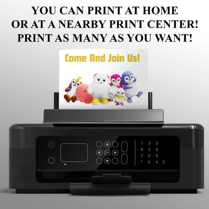 Badanamu Birthday Party Invitation - CreativeRino