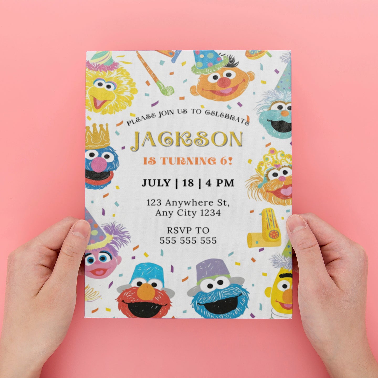 Abby Cadabby Birthday Party Invitation - CreativeRino