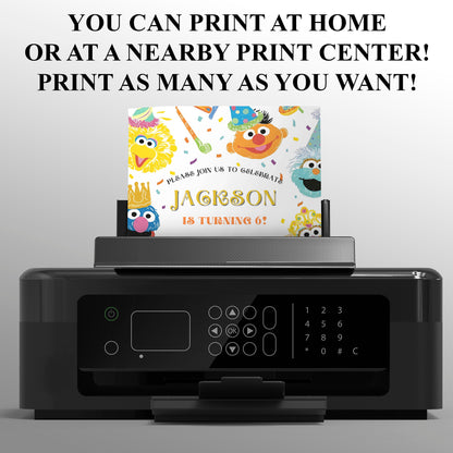 Abby Cadabby Birthday Party Invitation - CreativeRino