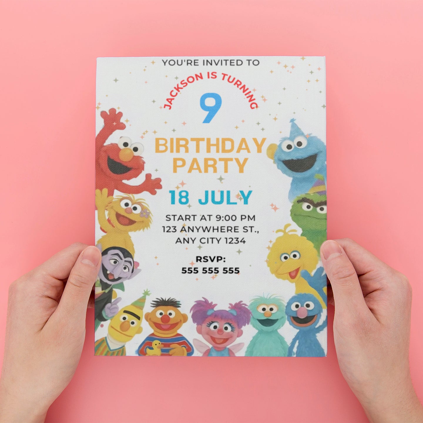 printable Abby Cadabby Birthday Invitation - CreativeRino