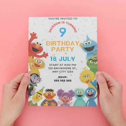 printable Abby Cadabby Birthday Invitation - CreativeRino