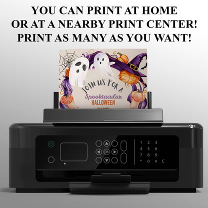 Spooktacular Halloween Party Invitation - CreativeRino