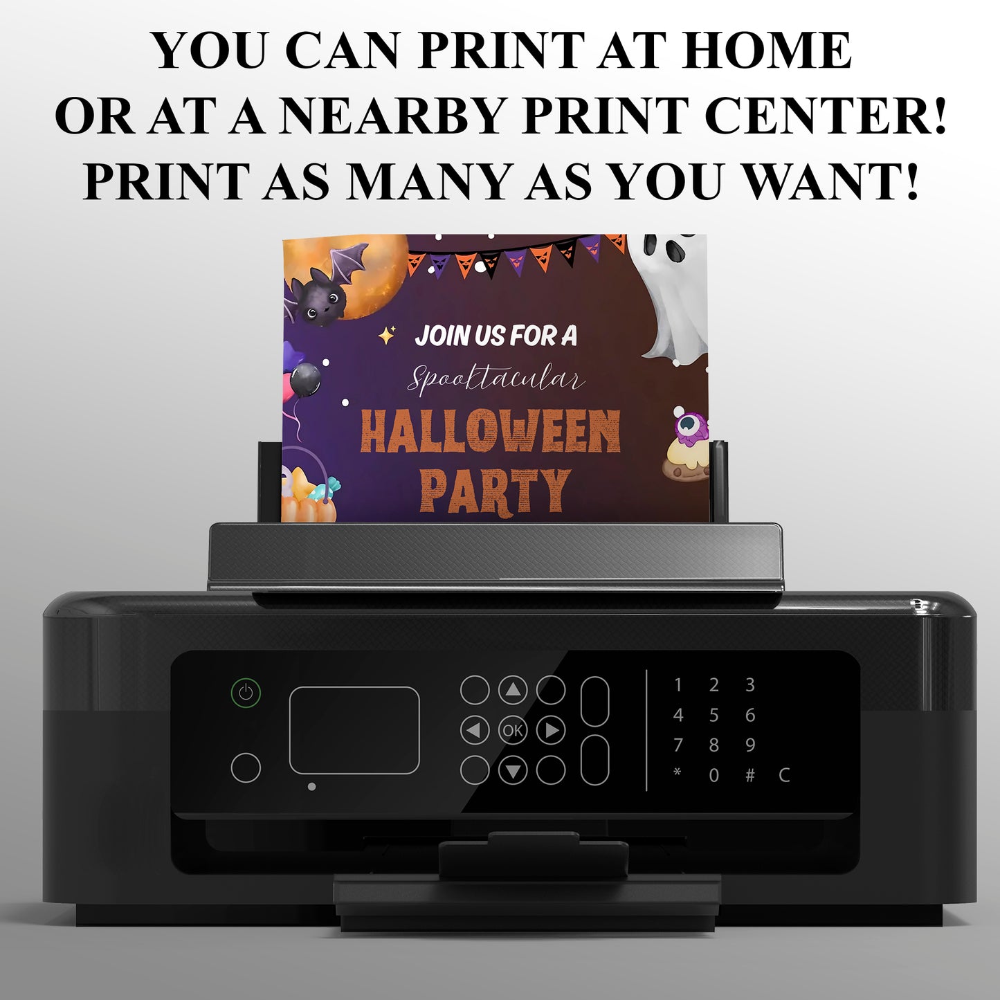 Halloween Party Invitation - CreativeRino