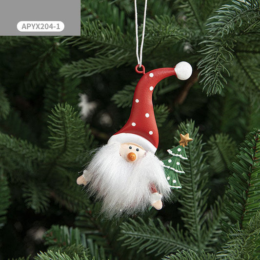 Hand-Painted Snowman Christmas Ornaments | Cute Wooden or Resin Tree Pendants Decor eprolo
